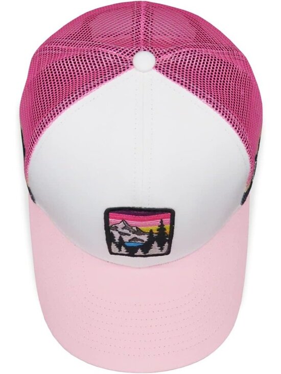 〽️Women Pink Alpine Snapback Baseball Cap Beach Trucker Accessories Hats main image 5